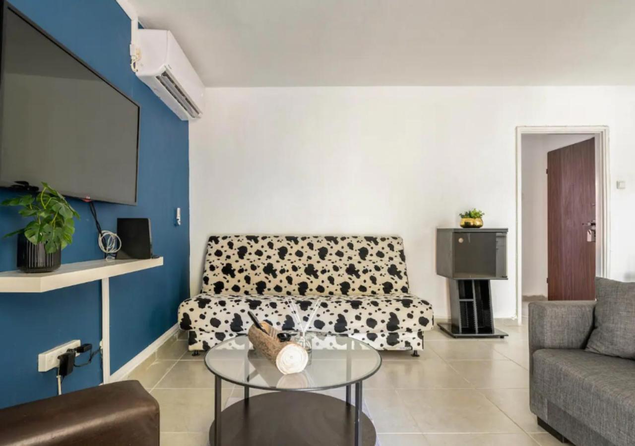 Central 1Br Oasis, Fast Fiber Wifi, Free Parking, Free Netflix With Shelter Haifa Exterior foto